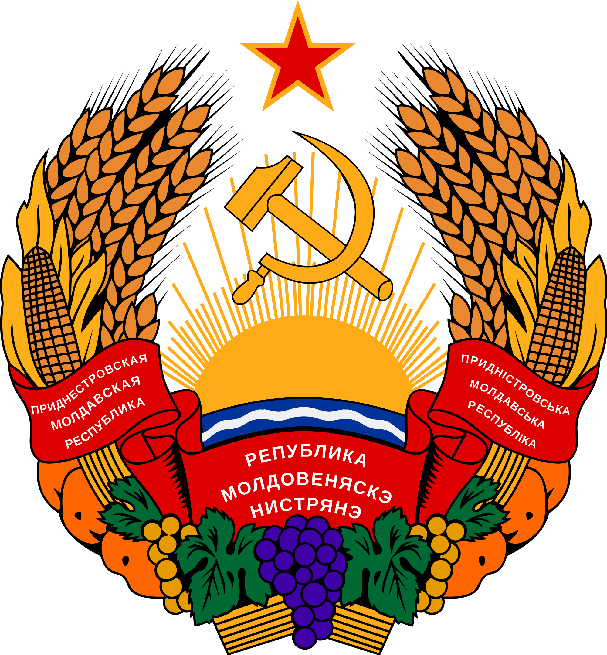Simbolo del Consiglio Supremo di Transnistria
